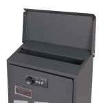 Lockable Wall Mounted Steel Mailbox - Waterproof Design