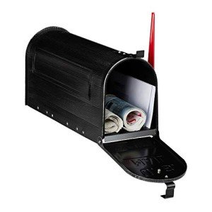 Vintage American Mailbox with Red Flag - Large