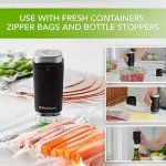 Cordless Handheld Food Vacuum Sealer with Accessories