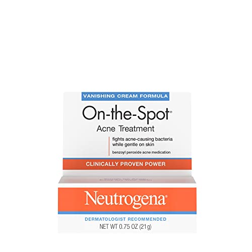 Acne Spot Treatment: Neutrogena Benzoyl Peroxide Gel