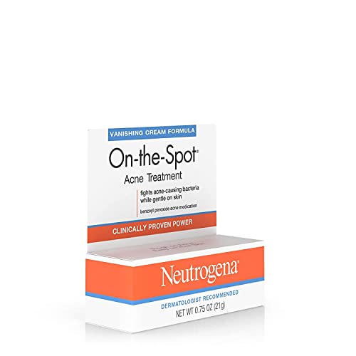 Acne Spot Treatment: Neutrogena Benzoyl Peroxide Gel