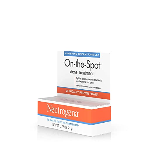 Acne Spot Treatment: Neutrogena Benzoyl Peroxide Gel
