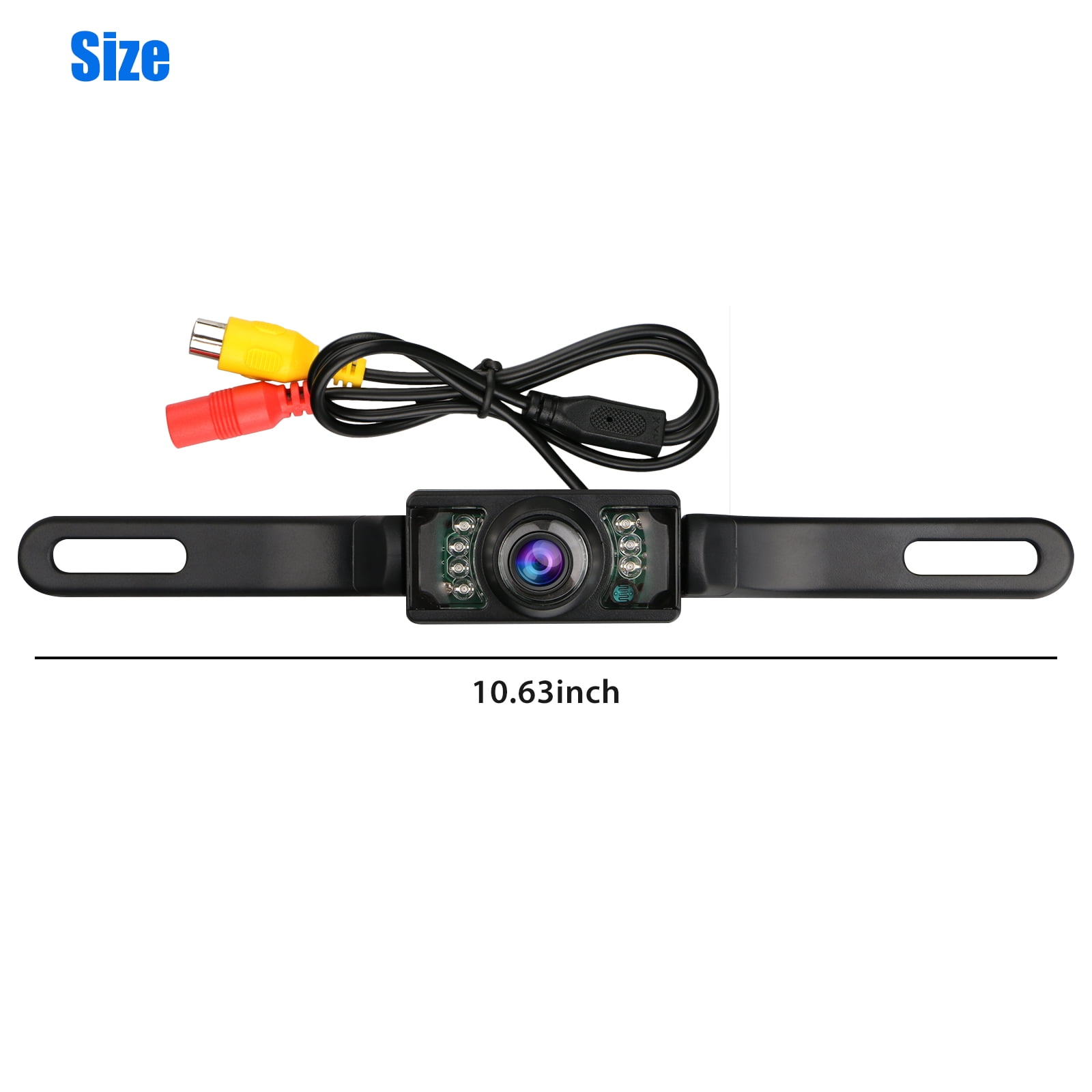 HD Rear View Camera with Night Vision & 170° Angle