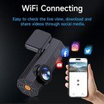 VEEMENT 2.5K Front Dash Cam: WiFi Night Vision, 24h Parking Monitor
