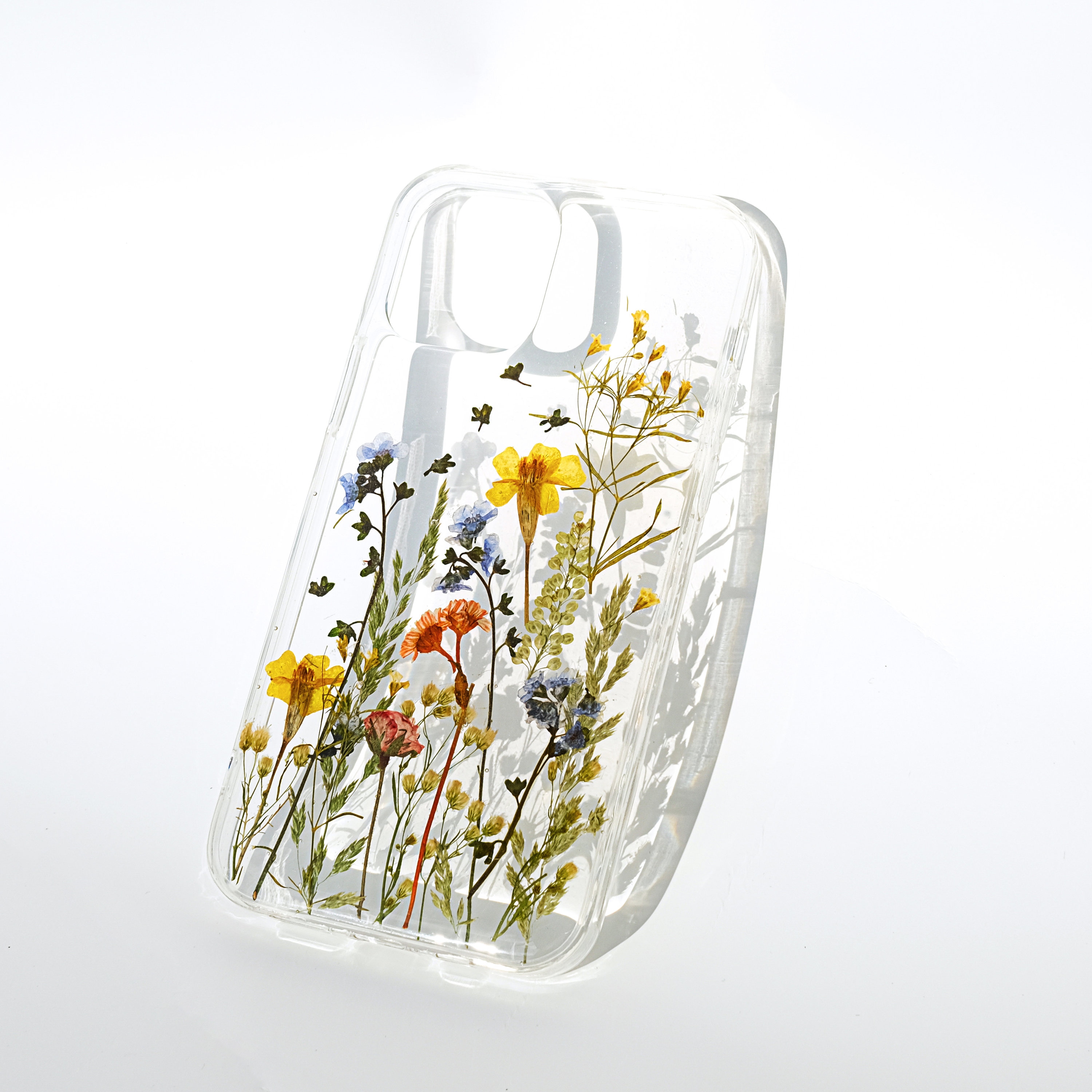 Pressed Flower Phone Case for iPhone and Samsung