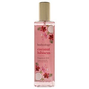 Coconut Hibiscus Body Mist for Women, 8 oz