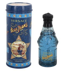 Gianni Versace Blue Jeans Cologne for Men 2.5 Oz