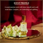 Jasmine Attar Oil by Dukhni | Original Arabic perfume oils for men and women | 30ml Pure ittar roll on perfume, mogra, chameli, floral perfume oil | Eid, Ramadan, Umrah Gifts, Vegan Islamic Fragrances