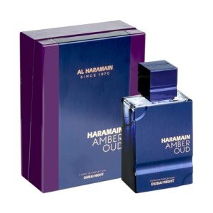 Al Haramain Amber Oud - Dubai Night Edition for Unisex - Arabian Perfume for Women and Men - Oriental Woody Fragrance - Arabic Perfume - Extrait De Parfum Spray - 3.33 oz
