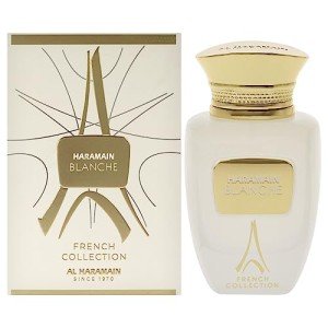 Al Haramain Blanche French Collection - Arabian Perfume for Women and Men - Unisex Perfume - Long Lasting Perfume for Men and Women - 100 ml