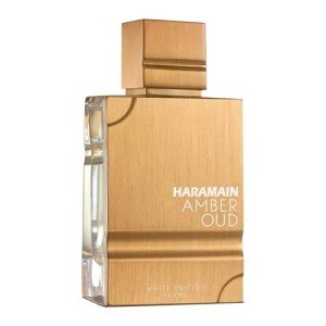 Al Haramain Amber Oud White Edition for Unisex - Arabian Perfume for Women & Men - Long Lasting Fragrance with Notes of Bergamot, Jasmine, Patchouli, Musk, Vanilla - Arabic Cologne - 100 ml EDP Spray
