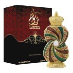 Al Haramain Tanasuk Perfume Oil - 12 ml | Unisex Amber Vanilla Attar Oil | Concentrated Fragrance