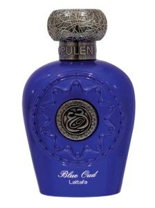 Lattafa Blue Oud for Unisex Eau de Parfum Spray, 3.4 Ounce