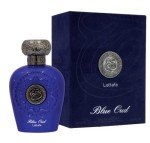 Lattafa Blue Oud for Unisex Eau de Parfum Spray, 3.4 Ounce