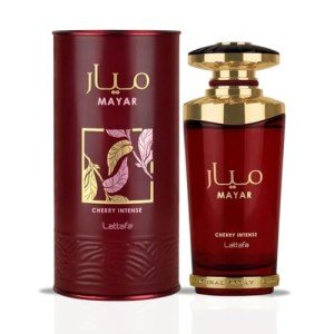 Lattafa Mayar Cherry Intense Eau de Parfum Spray for Unisex, 3.4 Ounce