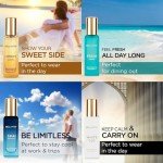 Bella-Vita- Perfume Set for Women and Men (4x0.68 fl. oz.) | Unisex | Includes: Skai, Fresh, White Oud, Honey Oud | Ideal for gifting, or mix-and-match