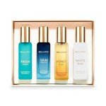 Bella-Vita- Perfume Set for Women and Men (4x0.68 fl. oz.) | Unisex | Includes: Skai, Fresh, White Oud, Honey Oud | Ideal for gifting, or mix-and-match