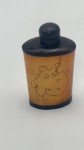 Vintage Chinese Snuff Bottle with Man and Animal Scenes