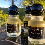 PEARLANERA LOVELY OUD EBONY .68 Fl Oz / 20 mL Concentrated Perfume Oil - Captivating Arabian Incense Oud Infusion with Sultry Musk and Leather Base Notes