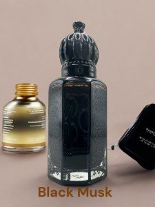 Pure Black Musk | Premium Perfume Oil | Attar Oil | Bold, Heady, Long Lasting|