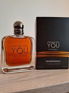 Stronger With You Intensely Giorgio Armani EDT 3.4 oz for Men – New & Seal