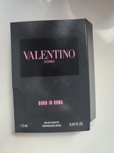 Valentino Uomo Born In Roma Eau De Toilette 1.2ml Sample Spray New