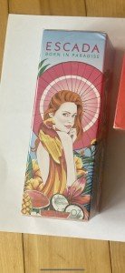 Escada Born In Paradise by Escada Eau De Toilette Spray 1.6 oz For Women Rare