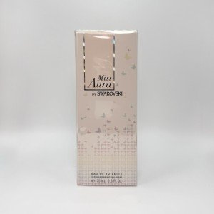 MISS AURA by SWAROVSKI eau de toilette Spray for Women 75 ml / 2.6 oz Sealed