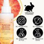 Pacifica Beauty Perfumed Hair & Body Mist, Tuscan Blood Orange, 6 Fluid Ounce