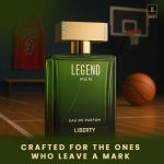 Liberty Legend Perfume for Men, 3.4 Oz Perfumes for Man Long-Lasting Eau de Parfum, Luxury Woody Fragrance for Men, Perfume Spray