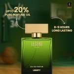 Liberty Legend Perfume for Men, 3.4 Oz Perfumes for Man Long-Lasting Eau de Parfum, Luxury Woody Fragrance for Men, Perfume Spray