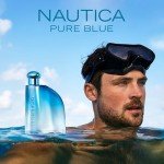 Nautica - Pure Blue Eau de Toilette 100ml, Fougere Aromatic Marine Fragrance, Vegan Formula, Long-Lasting Scent
