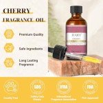 Premium Cherry Fragrance Oil with Glass Dropper