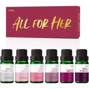 MitFlor Women's Fragrance Oil Set, 6 x 10ml