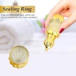 Vintage Essential Oil Roller Bottle Set - 4 Pcs
