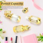 Vintage Essential Oil Roller Bottle Set - 4 Pcs