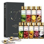 9PC Fruit Fragrance Oil Gift Set for Diffusers