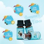 Tropical Summer Essential Oils Set for Diffusers