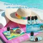 Tropical Summer Essential Oils Set for Diffusers