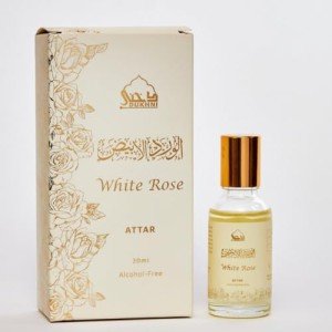 Dukhni White Rose Attar Oil | Unisex Perfume 30ml