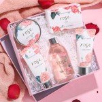 Luxurious Rose Scented Spa Gift Set for Women