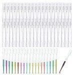 80 Pack Mini Glass Perfume Spray Bottles Set