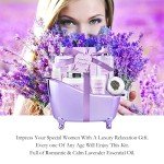 Lavender Spa Gift Basket for Women
