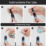 10 Pack Mini Refillable Perfume Spray Bottles