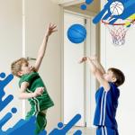 Mini Basketballs Set with Pump for Kids