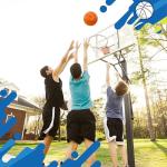 Mini Basketballs Set with Pump for Kids