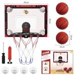 Mini Indoor Basketball Hoop with Scoreboard and Balls