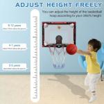 Mini Indoor Basketball Hoop with Scoreboard and Balls