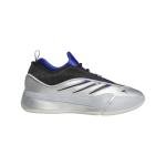Adidas Dame 9 Sneakers in Silver/Black/Lucid Blue