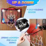 Mini Indoor Basketball Hoop with Scoreboard and Balls